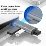 ADS-302C Docking station HUB multifunzione tipo C/USB-C 3 in 1, ADS-302C