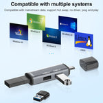 ADS-302C Docking station HUB multifunzione tipo C/USB-C 3 in 1, ADS-302C
