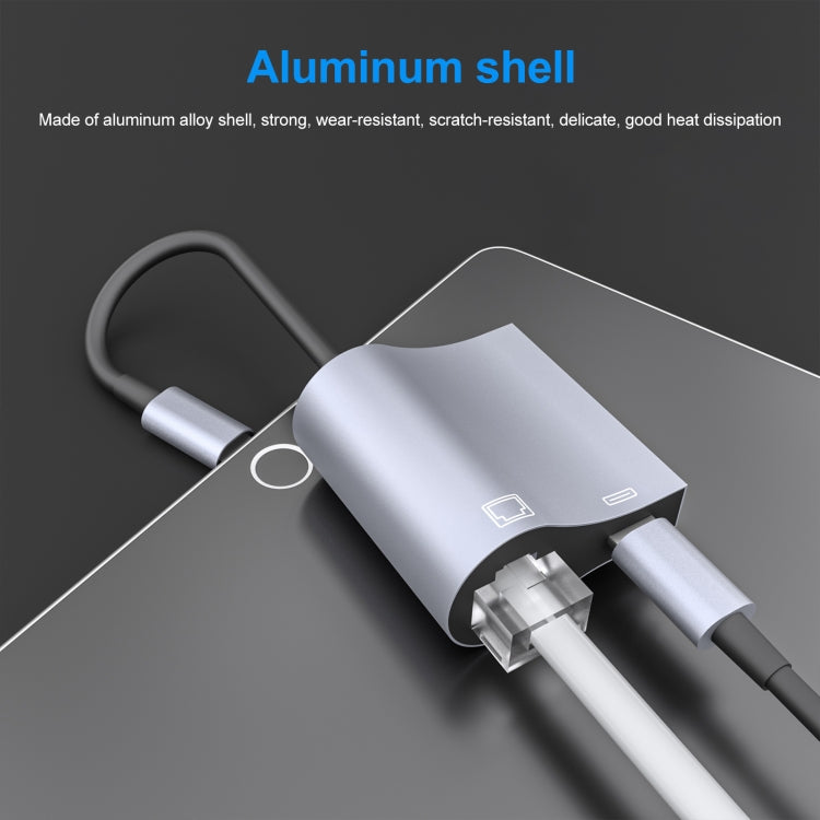 Adattatore da 8 pin a Ethernet per dispositivi iOS 15