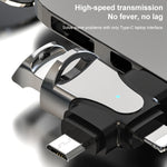 Adattatore OTG 3 in 1 USB a Type-C Micro USB 8 Pin