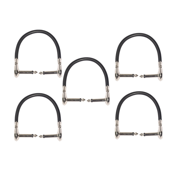 5pcs TC095-15 6.35mm Male to Male Guitar Effect Connector Cable
