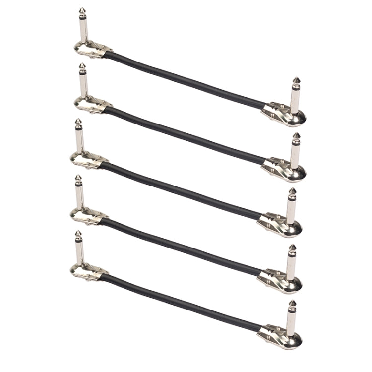 Cavo connettore maschio 6,35 mm per effetto chitarra 20 cm