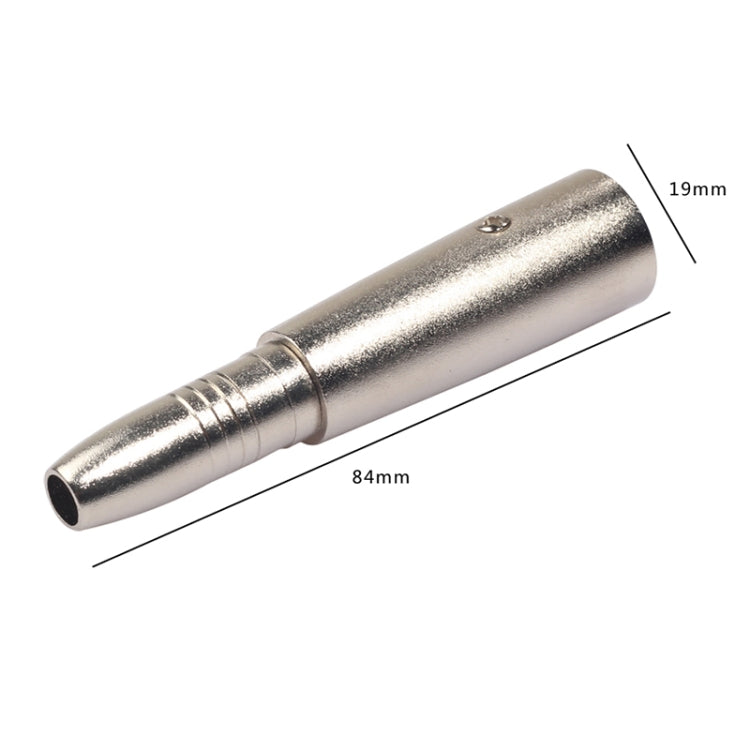 Adattatore audio XLR femmina-maschio da 6,35 mm