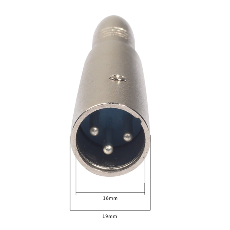 Adattatore audio XLR femmina-maschio da 6,35 mm