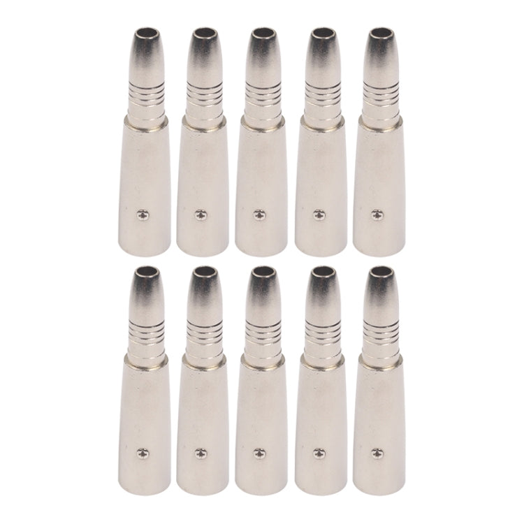 10pcs LZ1164-1 6.35mm XRL Female to Male Audio Adapters