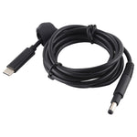 Cavo di ricarica per alimentazione laptop da USB-C / Type-C a 4,8 x 1,7 mm, lunghezza cavo: circa 1,5 m, Type-C to 4.8 x 1.7mm