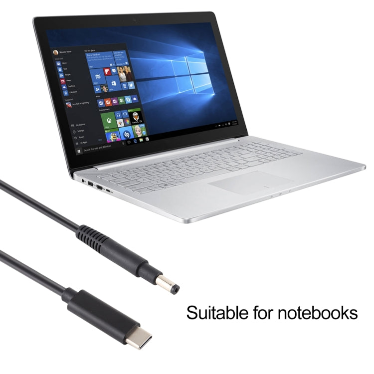 Cavo di ricarica per alimentazione laptop da USB-C / Type-C a 4,8 x 1,7 mm, lunghezza cavo: circa 1,5 m, Type-C to 4.8 x 1.7mm