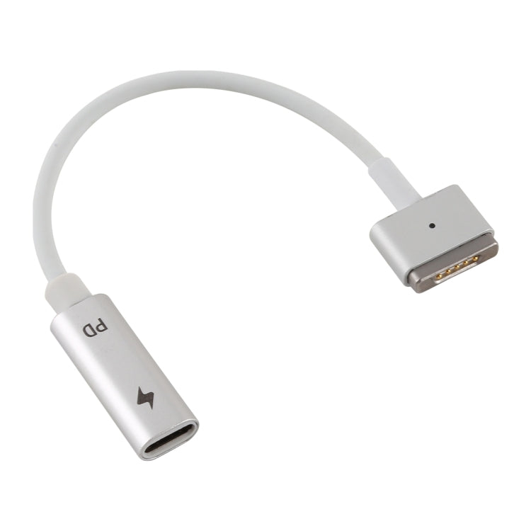 Adattatore di ricarica PD da MagSafe 2 a 5 pin (a forma di T) a USB-C / Type-C, Type-C to MagSafe 2