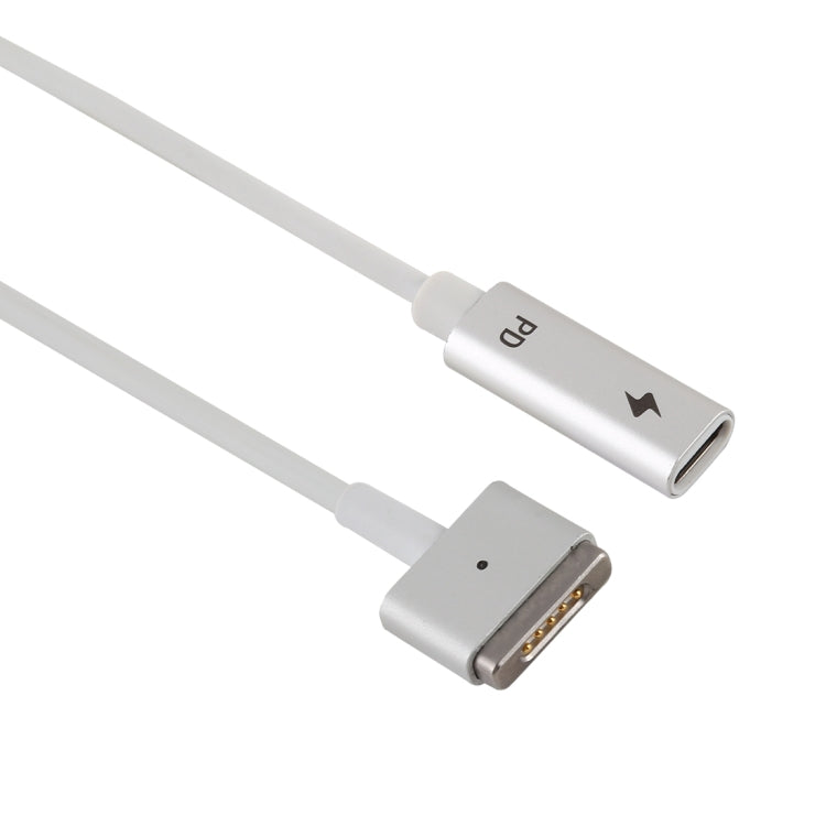 Adattatore di ricarica PD da MagSafe 2 a 5 pin (a forma di T) a USB-C / Type-C, Type-C to MagSafe 2