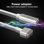 Adattatore MagSafe 2 a USB-C 5 pin compatibile Apple