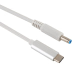 Cavo ricarica USB-C 4,5x3,0 mm per laptop HP 1,5 m
