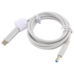 Cavo ricarica USB-C 4,5x3,0 mm per laptop HP 1,5 m