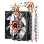 CoolAge L400 DC 12V 1600PRM 40.5cfm Dissipatore di calore Cuscinetto idraulico Ventola di raffreddamento Ventola di raffreddamento della CPU per AMD Intel 775 1150 1156 1151, L400 (White), L400 (Red)