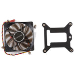 CoolerAge 1155-1U DC 12V 2000PRM 30.5cfm Nucleo in rame Dissipatore di calore Cuscinetto idraulico Ventola di raffreddamento Ventola di raffreddamento della CPU per Intel 1150 1156 1151, 1155-1U Copper Core