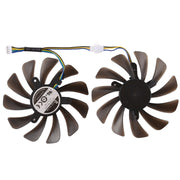 Ventola di raffreddamento della scheda grafica VGA DC 12V a 4 pin per Zotac Geforce GTX 1080 Ti GTX 1080Ti AMP Edition, diametro: 95 mm, coppie, Diameter: 95mm