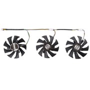 Ventola di raffreddamento della scheda grafica da 3 pezzi per Zotac GTX 1070-8GD5 X-OC, diametro: 85 mm, 0.5A Diameter: 9.5mm(3 PCS)