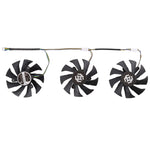Ventola di raffreddamento della scheda grafica da 3 pezzi per Zotac GTX 1070-8GD5 X-OC, diametro: 85 mm, 0.5A Diameter: 9.5mm(3 PCS)