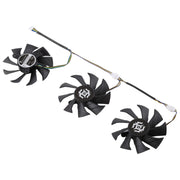 Ventola di raffreddamento della scheda grafica da 3 pezzi per Zotac GTX 1070-8GD5 X-OC, diametro: 85 mm, 0.5A Diameter: 9.5mm(3 PCS)