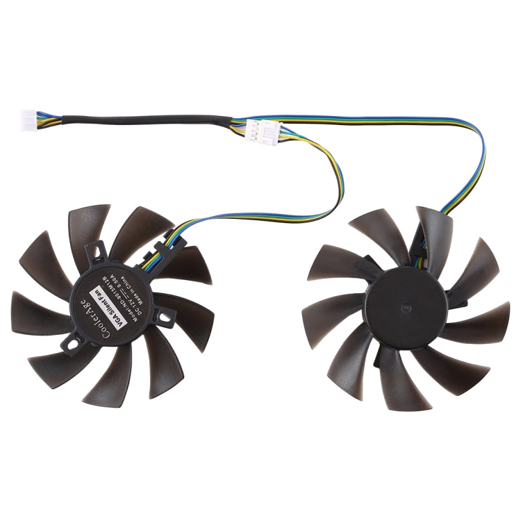 GFY09010E12SPA Ventola di raffreddamento della scheda grafica a 4 pin per Zotac GTX 1070 Mini GTX 1060 6 GB GTX1060, diametro: 85 mm, coppie, GFY09010E12SPA