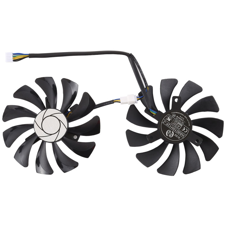 HA9010H12F-Z Ventola di raffreddamento della scheda grafica a 4 pin per MSI GeForce GTX 1050 Hurricane GTX 1060 Hurricane 6G GDDR, diametro: 85 mm, coppie, HA9010H12F-Z