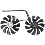 HA9010H12F-Z Ventola di raffreddamento della scheda grafica a 4 pin per MSI GeForce GTX 1050 Hurricane GTX 1060 Hurricane 6G GDDR, diametro: 85 mm, coppie, HA9010H12F-Z