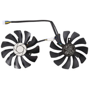 HA9010H12F-Z Ventola di raffreddamento della scheda grafica a 4 pin per MSI GeForce GTX 1050 Hurricane GTX 1060 Hurricane 6G GDDR, diametro: 85 mm, coppie, HA9010H12F-Z