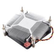 CoolAge 1155-1U DC 12V 2000PRM 30.5cfm Dissipatore di calore in alluminio Cuscinetto idraulico Ventola di raffreddamento Ventola di raffreddamento della CPU per Intel 1150 1156 1151, 1155-1U Aluminum
