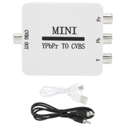 Adattatore AV componente mini convertitore video YPBPR a CVBS per TV/proiettore/monitor