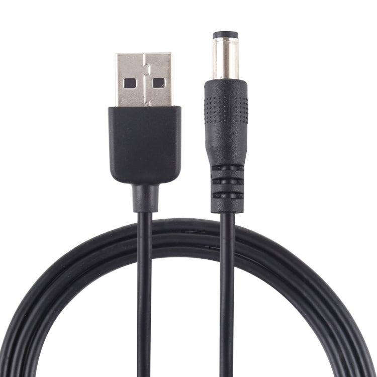 Cavo di alimentazione CC da USB a 5,5 x 2,1 mm da 3 A, lunghezza: 1 m, USB to DC 5.5x2.1mm