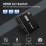 Interruttore unidirezionale NK-W80 8K UHD HDMI 2X1, NK-W80