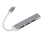Adattatore HUB USB 3.0 x1 e USB 2.0 x3 a USB-C Type-C
