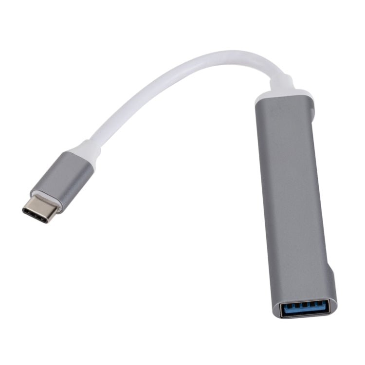 Adattatore HUB USB 3.0 x1 e USB 2.0 x3 a USB-C Type-C