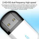 EZCast EZC-5200BS Adattatore wireless WiFi dual band 600Mbps + Bluetooth USB 2.0