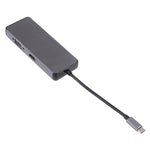 Adattatore 8 in 1 da USB C a HDMI USB 3.0 LAN VGA TF SD