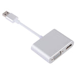 Adattatore 2 in 1 da USB 3.0 a HDMI + VGA