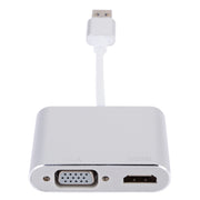 Adattatore 2 in 1 da USB 3.0 a HDMI + VGA