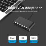 Adattatore 2 in 1 da USB 3.0 a HDMI + VGA
