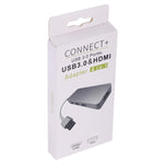Adattatore USB 3.0 4 in 1 a 3 USB 3.0 + HDMI