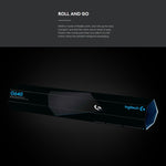 Tappetino per mouse da gioco E-sport morbido in tessuto Logitech G640, dimensioni: 46 x 40 cm, G640 Cloth Soft