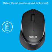 Mouse ottico wireless Logitech M330 con ricevitore micro USB