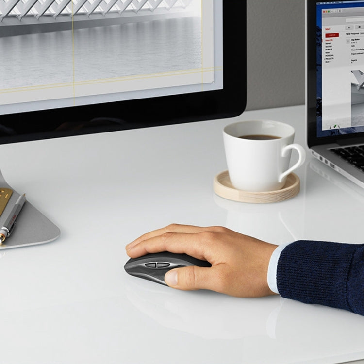 Logitech MX Anywhere 2S 4000 DPI Bluetooth + Unifying Mouse da gioco ottico wireless ricaricabile a doppia modalità con design simmetrico