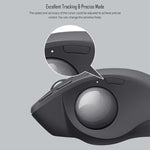 Logitech MX ERGO 440DPI Bluetooth + mouse ottico trackball wireless dual-mode Unifying, MX ERGO