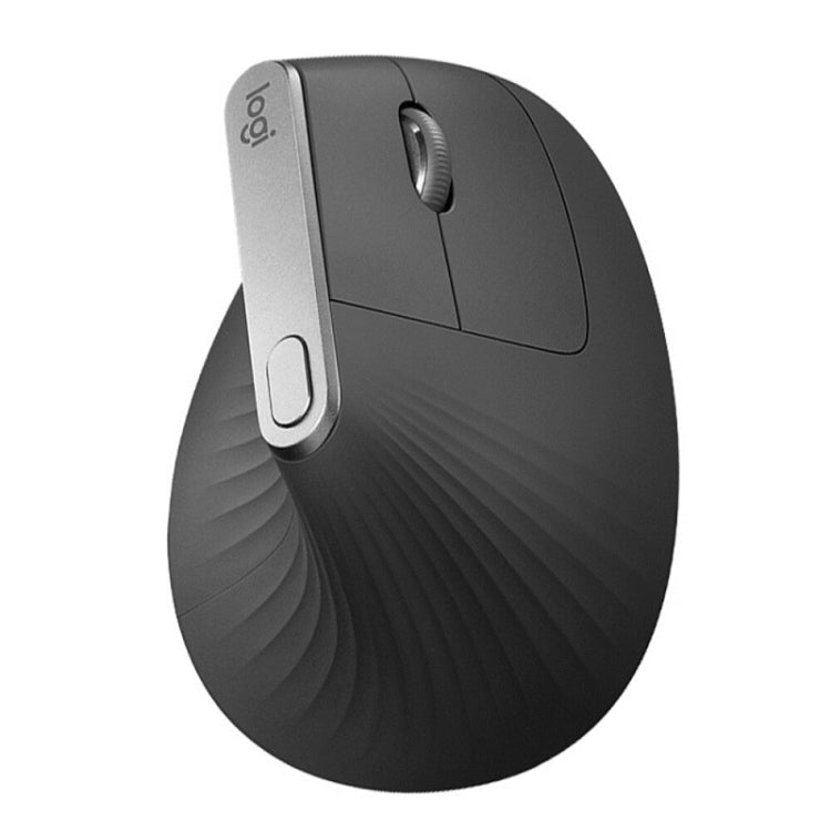 Logitech MX Vertical 4000 DPI USB-C/Type-C + Unifying + Bluetooth Mouse ottico verticale wireless ergonomico a tre modalità, MX Vertical