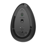 Logitech MX Vertical 4000 DPI USB-C/Type-C + Unifying + Bluetooth Mouse ottico verticale wireless ergonomico a tre modalità, MX Vertical