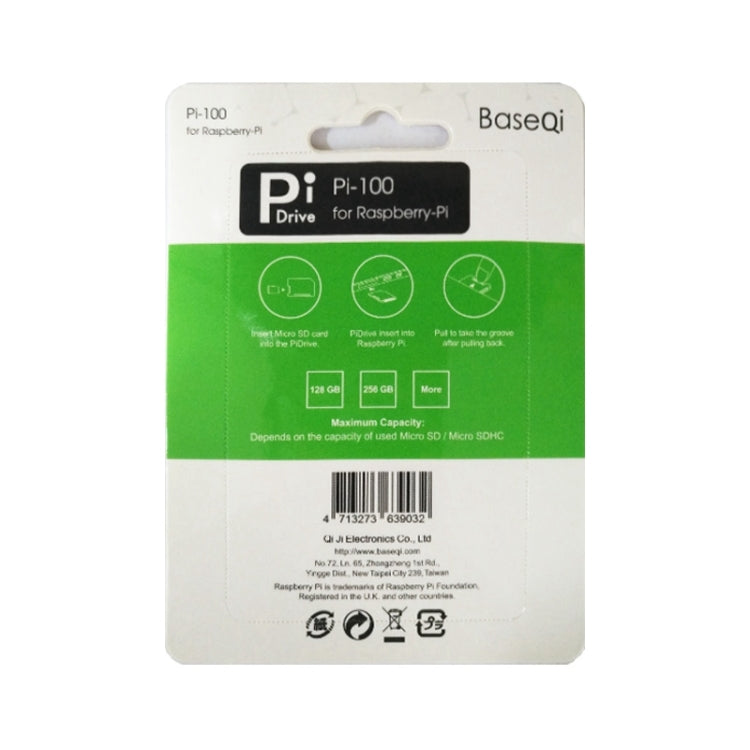Custodia nascosta per scheda sviluppo Raspberry Pi BASEQI
