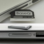 Custodia per scheda SD ad alta velocità nascosta BASEQI in lega di alluminio per laptop Dell XPS da 15,6 pollici (9560/9570), For Dell XPS 15.6 inch 9560