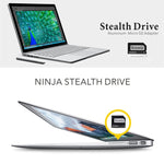 Custodia per scheda SD BASEQI nascosta in lega di alluminio per laptop Lenovo Ideapad 320S, For Lenovo Ideapad 320S