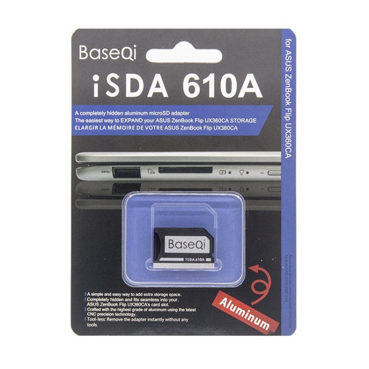 Custodia per scheda SD nascosta BASEQI in lega di alluminio per laptop Lenovo YOGA 2 Pro, For Lenovo YOGA 2 Pro
