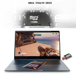 Custodia per scheda SD BASEQI nascosta in lega di alluminio per laptop Xiaomi Pro MX250 da 15,6 pollici, For Xiaomi Pro 15.6 inch MX250