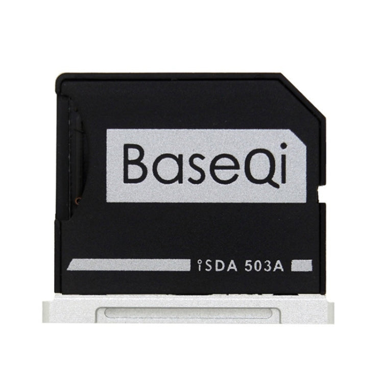 BASEQI 503ASV Custodia per scheda SD nascosta in lega di alluminio per laptop Macbook Pro Retina da 15 pollici (da metà 2012 a inizio 2013), For Macbook Pro Retina 15 (Mid 2012 to Early 2013)